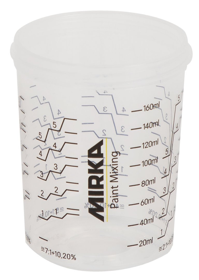 Mirka Paint Cup System 850ml, Filter Lid 125μm, 50/Pack